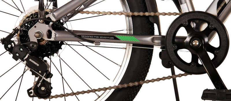Load image into Gallery viewer, Volare Cross Kinderfiets - Jongens - 20 inch - Grijs - 6 versnellingen

