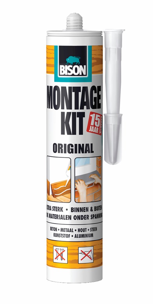 Bison montagekit 310 ml binnen en buiten