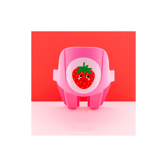 Qibbel widek poppenzitje pvc roze voor en achter