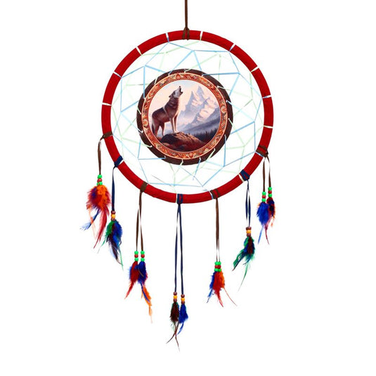 Berg wolf dromenvanger 33cm