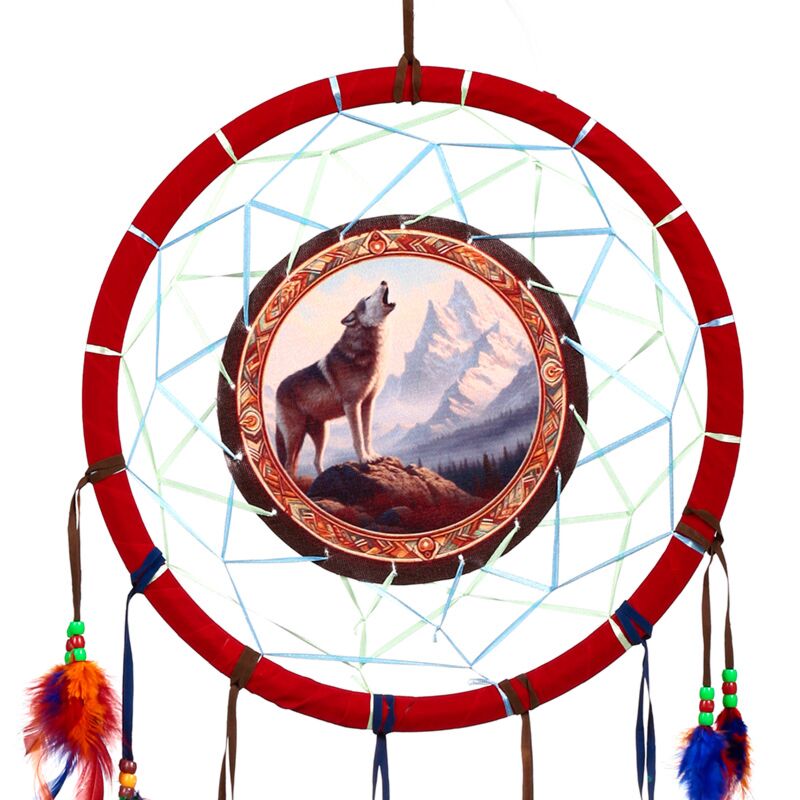 Load image into Gallery viewer, Berg wolf dromenvanger 33cm
