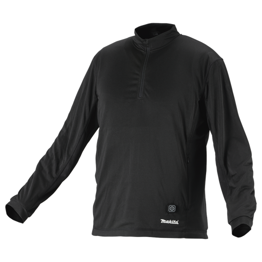 Makita verwarmd ondershirt met rits m - dcx201cm