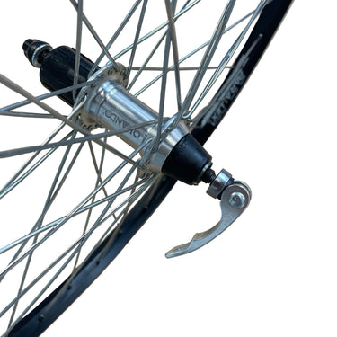 Roland achterwiel 26 21-559 alu. parallex zwart cassette qr spaak 13