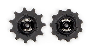 derailleurwieltjes CP2017100 11T 9V 10V 11V zwart 2 stuks