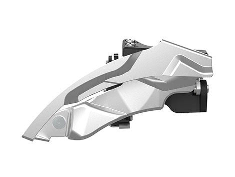 Voorderailleur Sunrace M924 9V Dual Pull Zilver