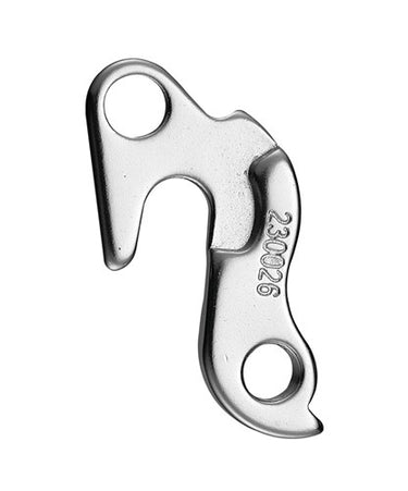 derailleurhanger GH-068 63,8 mm zilver