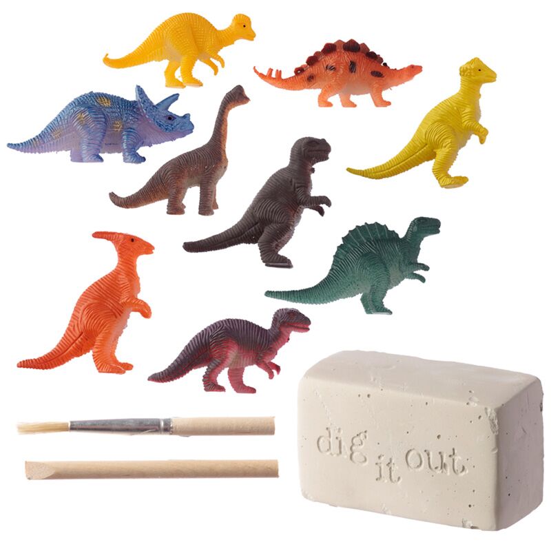 Load image into Gallery viewer, Rawr mini dinosaurusus opgravings set
