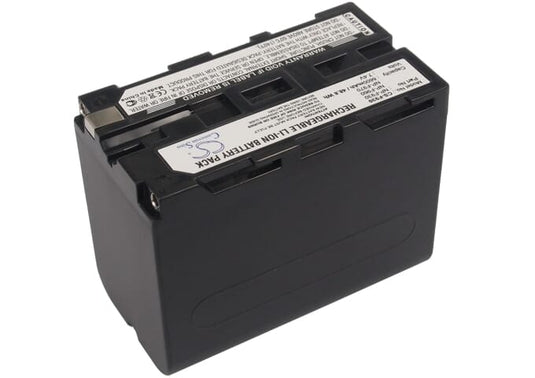 Camcorder accu 7.2v 6600mah