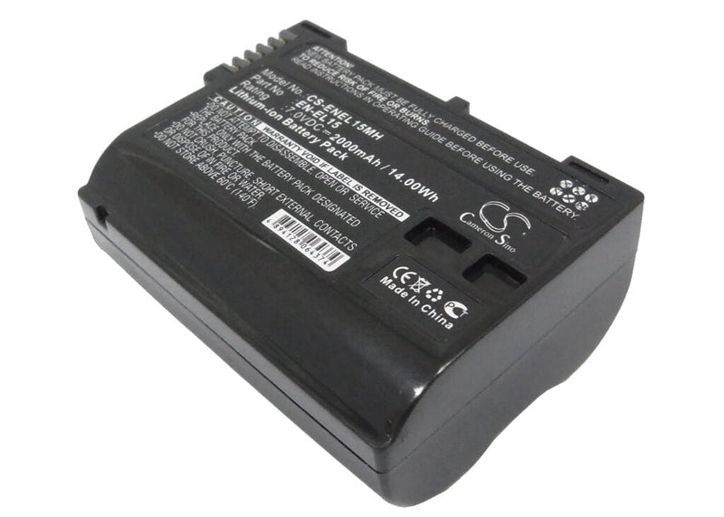 Load image into Gallery viewer, Replacement Digitale Camera Accu 7.0V 2000mAh Li-ion Voor Nikon
