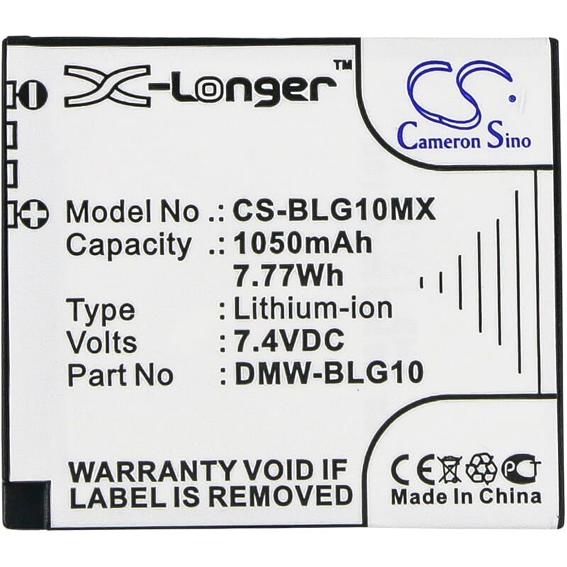 Load image into Gallery viewer, Replacement Digitale Camera Accu 7.4V 1050mAh Li-ion Voor Panasonic
