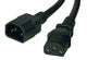 Ngk iec320-c13 naar c14 stroomverleabel 2 meter - zwart