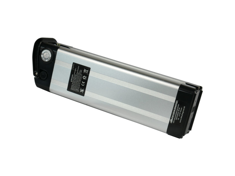 Load image into Gallery viewer, Phylion compatible fietsaccu 36 37v 14.5ah silverfish (zilver)
