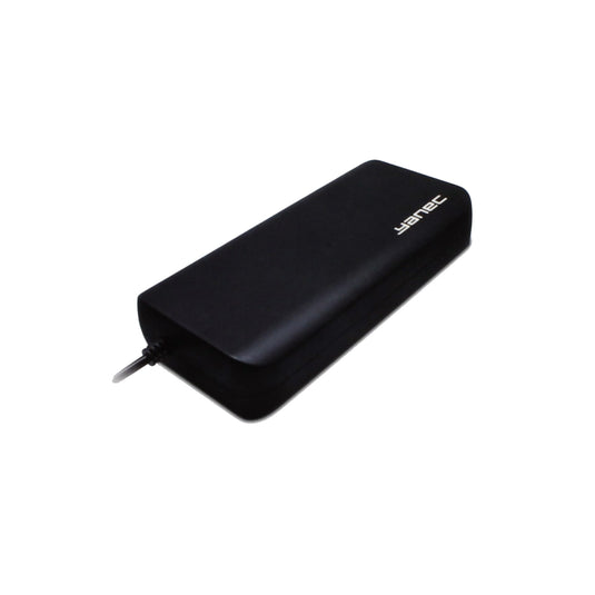 Universeel yanec universele laptop ac adapter 90w met 8 tips - zwart