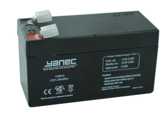 Yanec loodaccu 12v 1.3ah