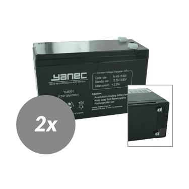 Yanec ups batterij vervangingsset rbc5 (excl. kabels)