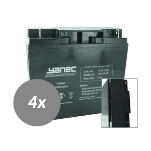 Yanec ups batterij vervangingsset rbc11 (excl. kabels)
