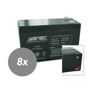 Yanec ups batterij vervangingsset rbc26 (excl. kabels)