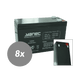 Yanec ups batterij vervangingsset rbc120 (excl. kabels)