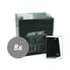 Yanec ups batterij vervangingsset rbc121 (excl. kabels)