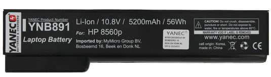 Yanec laptop accu 5200mah