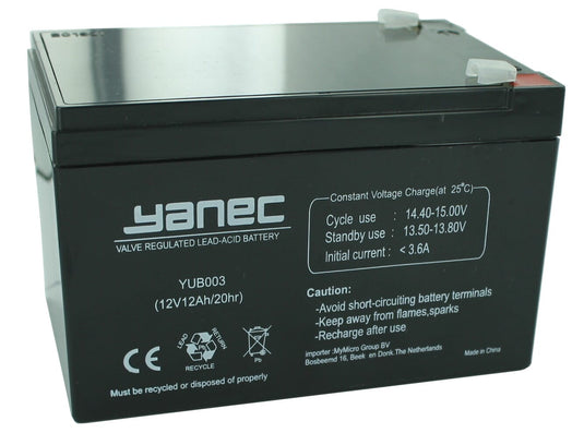 Yanec ups batterij vervangingsset rbc4 (excl. kabels)