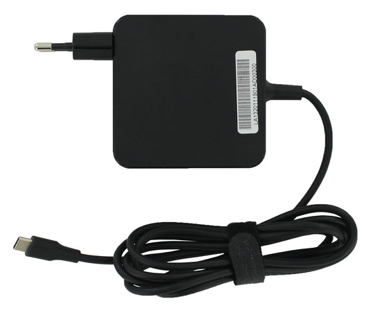 Laptop usb-c wandlader 65w zwart