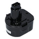 Yanec gereedschap accu 12v 3.0ah ni-mh voor dewalt insteek