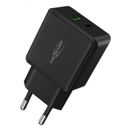 Ansmann home charger hc218pd zwart 18w
