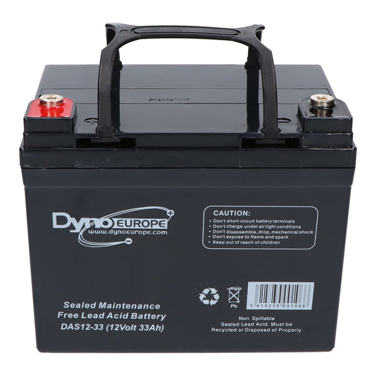 Dyno europe dyno loodaccu 12v 33ah
