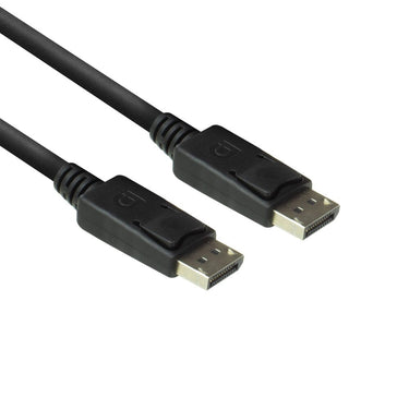 Act 2 meter 2x displayport male connector, zip bag