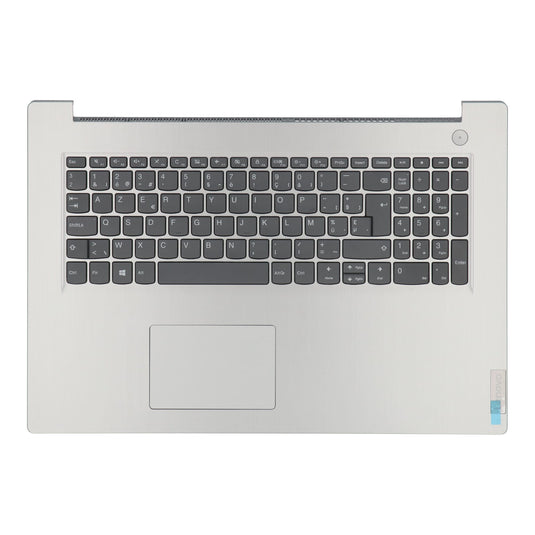 Lenovo laptop toetsenbord azerty be + top cover - grijs