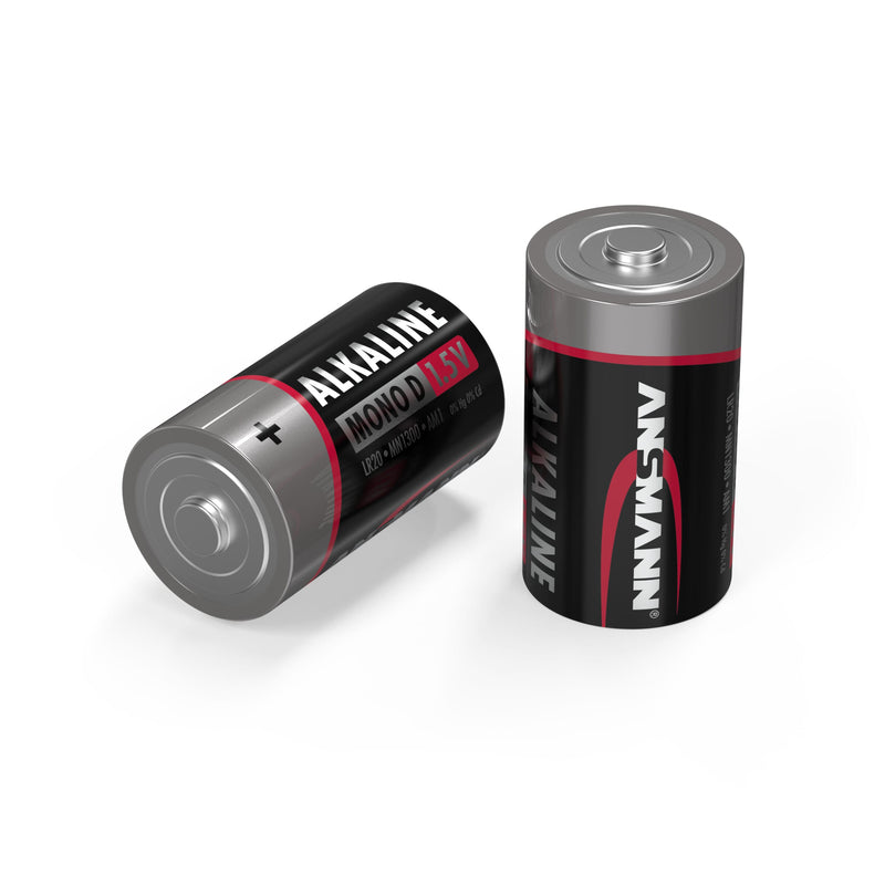 Load image into Gallery viewer, Ansmann alkaline batterij mono d lr20 4 pcs. krimpfolie
