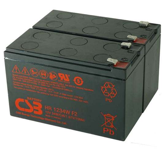 Csb ups batterij vervangingsset rbc124
