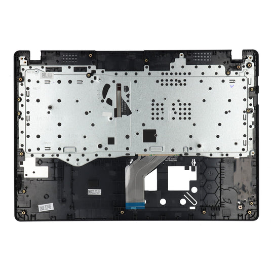 Ty acer laptop toetsenbord qwer us + top cover - zwart