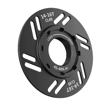 Motinova kettingwiel borgmoer mtb - cl=49mm-16t
