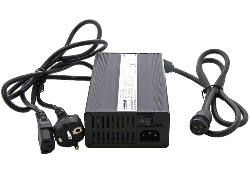 Load image into Gallery viewer, Bmz acculader li-ion 54,6v 4a plug rosenberger
