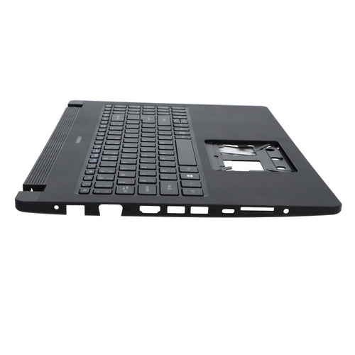 Acer laptop toetsenbord qwerty us + top cover, bl - zwart