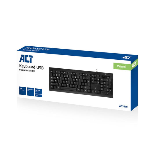 Act business toetsenbord usb (qwerty us layout)