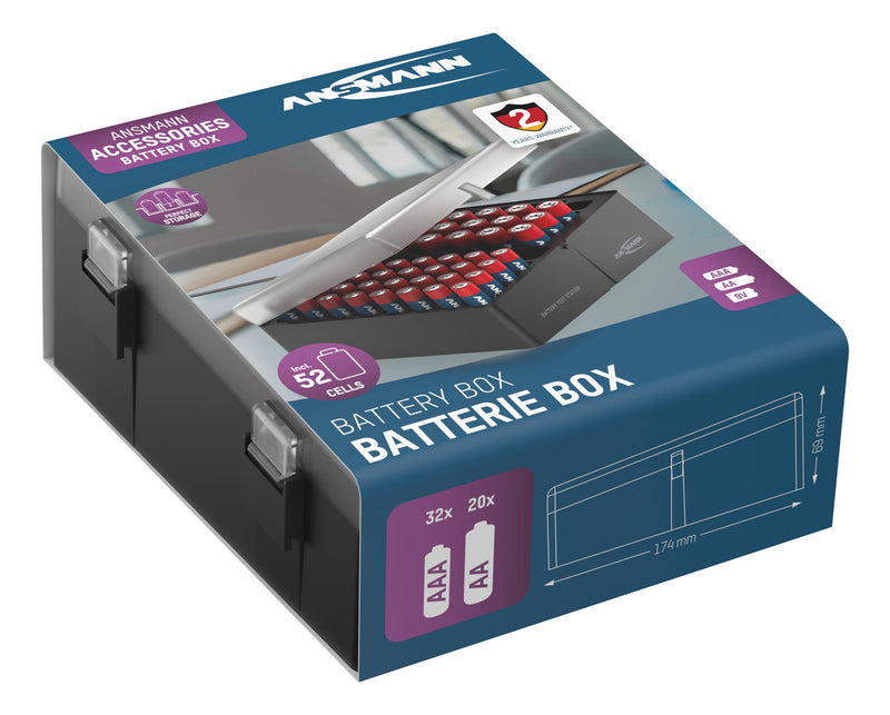 Load image into Gallery viewer, Ansmann alkaline batterij aaa aa 52 pcs
