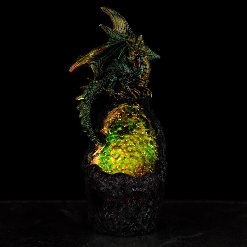 Load image into Gallery viewer, Dark legends kristalgrot led draak
