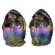 Regenboog draak metallic uitkomend ei