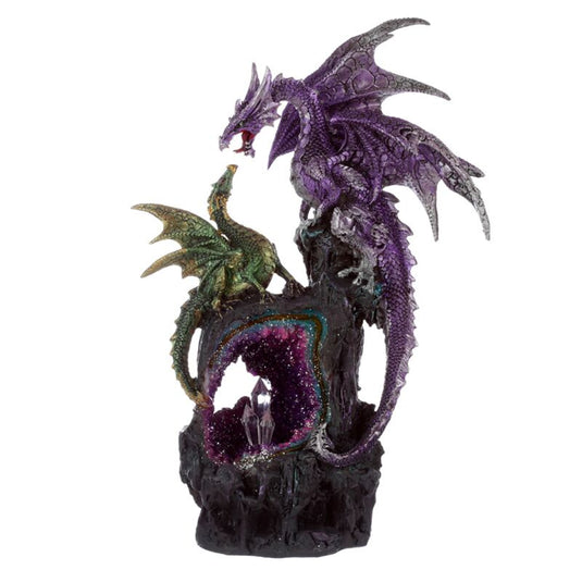 Dark legends amethist kristal draak