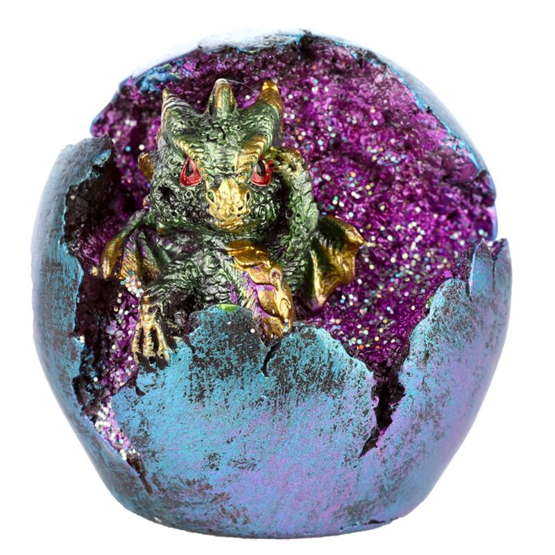 Load image into Gallery viewer, Baby draak led geode uitkomend drakenei
