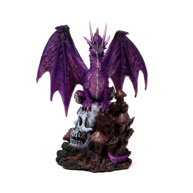 Enchanted nightmare amethist spirit of the forest schedel draak