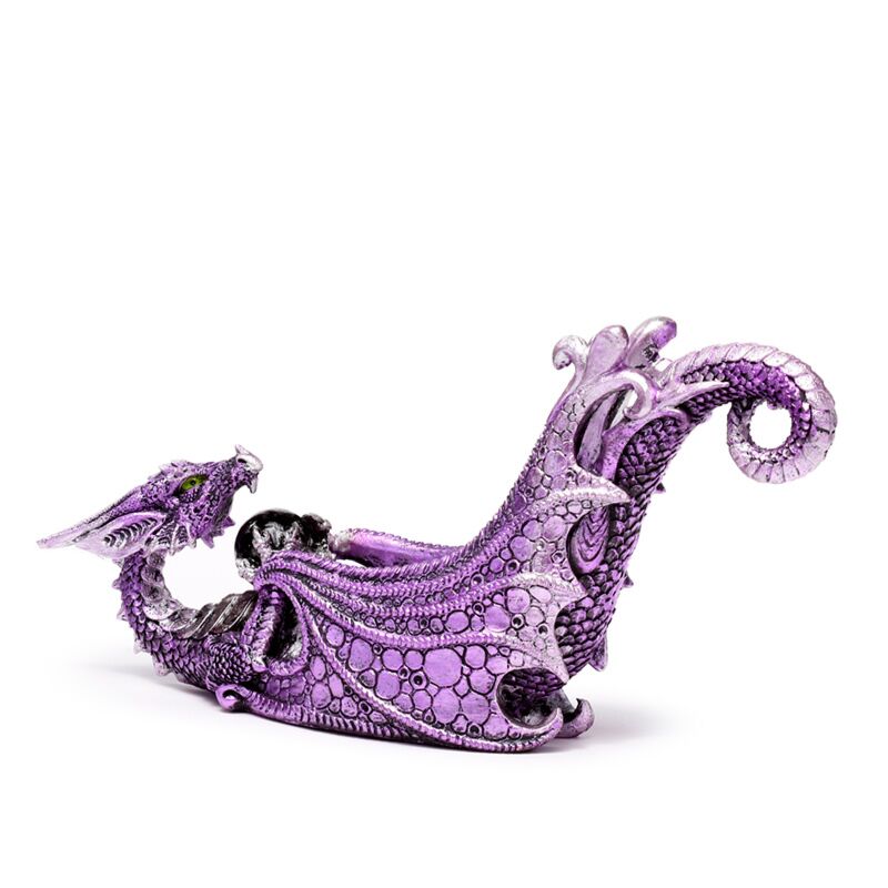 Load image into Gallery viewer, Enchanted nightmare kristal orb vleugel wierookhouder
