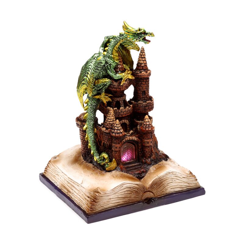 Load image into Gallery viewer, Dark legends led betoverd sprookjeskasteel aarde draak
