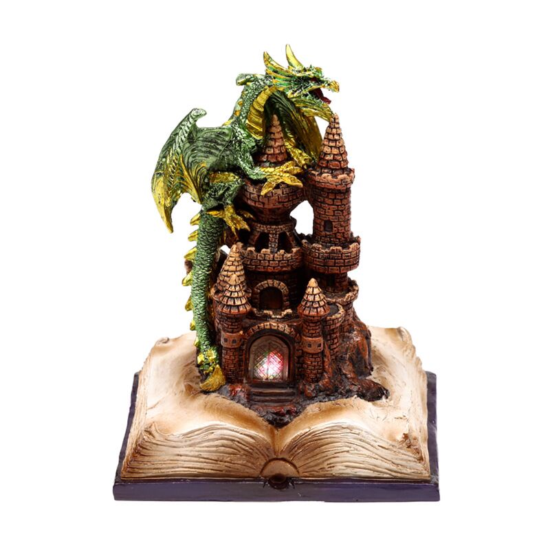 Load image into Gallery viewer, Dark legends led betoverd sprookjeskasteel aarde draak
