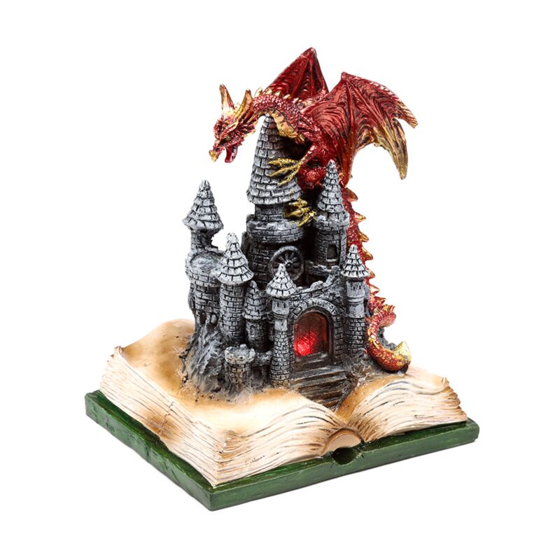 Load image into Gallery viewer, Dark legends led betoverd sprookjeskasteel aarde draak
