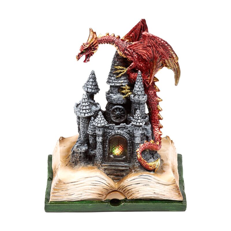 Load image into Gallery viewer, Dark legends led betoverd sprookjeskasteel aarde draak
