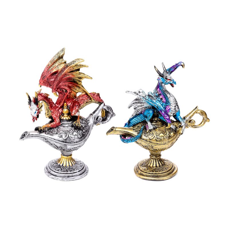 Load image into Gallery viewer, Dark legends beschermer van de magische lamp draak
